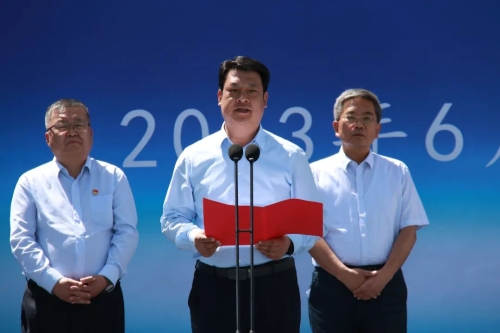 引洮工程渭源县北部供水水源置换工程通水暨东南部引洮